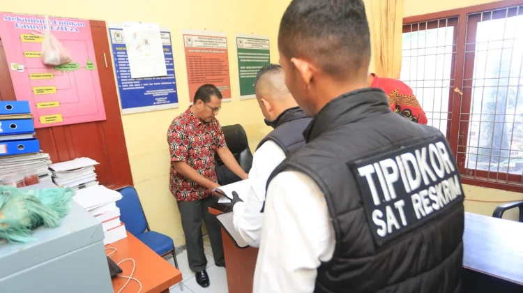 Geledah Kantor DP3AKB, Satreskrim Polres Aceh Barat Dalami Dugaan Korupsi