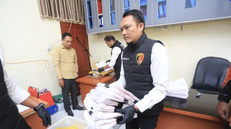 Geledah Kantor DP3AKB, Polres Aceh Barat Dalami Dugaan Korupsi Dana BOKB