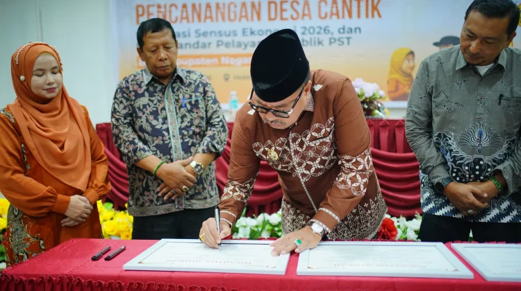 Buka Pencanangan Desa Cantik, Bupati TRK: PDRB Nagan Raya 13,3 Triliun