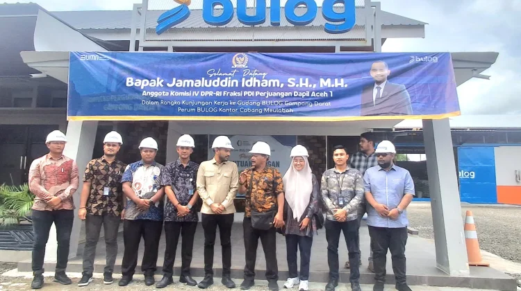 Perum Bulog Meulaboh Terima Kunjungan Kerja Anggota Komisi IV DPR RI
