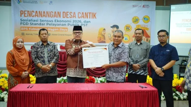 Bupati TRK Buka Pencanangan Desa Cantik dan Sosialisasi Sensus Ekonomi 2026