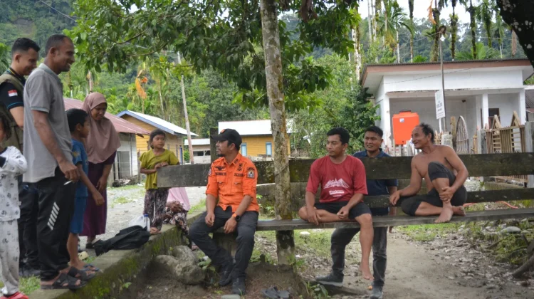 BPBD Aceh Barat Tinjau Pemulihan Gampong Sikundo Pascabanjir