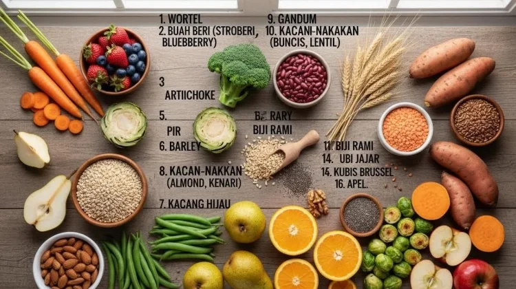 Makanan Tinggi Serat Larut ini Ampuh Turunkan Kolesterol