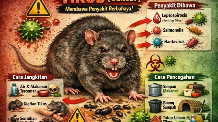 Waspada Hantavirus, Kebersihan Rumah Jadi Benteng Pertama Cegah Penularan