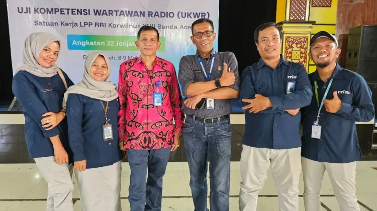 RRI Meulaboh Kirim Empat Utusan Ikuti UKWR Banda Aceh