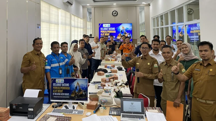 Gali Potensi PAD, Samsat Aceh Barat Mulai Pendataan Pajak Alat Berat