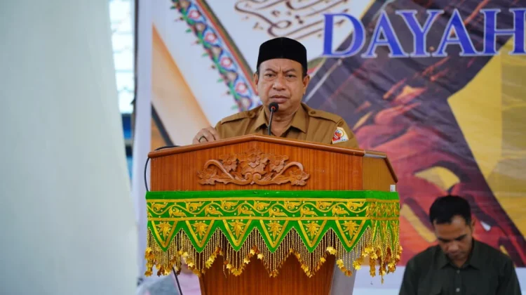 Bupati TRK Diwakili Asisten II Hadiri Haflah Takharuj Tahfidz Al-Qur’an Dayah MUQ