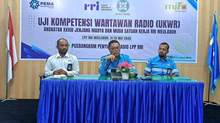 PT Mifa Menjadi Narasumber Konferensi Pers Peserta UKWR di Meulaboh