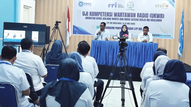 Kepala Pusbangkom Penyiaran RRI Buka UKWR ke-XXXIII