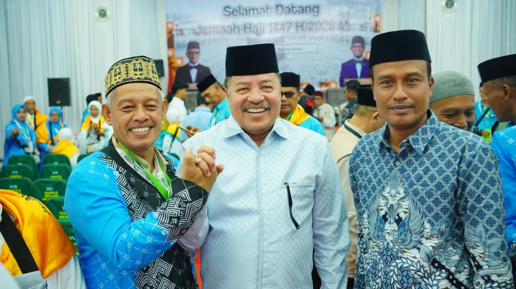 Bupati Nagan Raya Hadiri Pelepasan JCH Kloter 9 Embarkasi Aceh