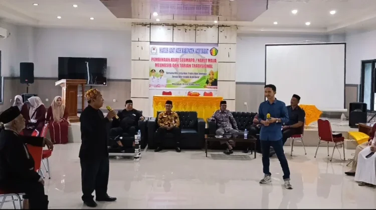 MAA Aceh Barat Gelar Pelatihan Adat Seumapa dan Seni Tradisional Aceh