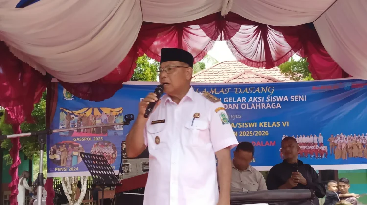 Wakil Bupati Simeulue Tutup Kegiatan GASSPOL SDN 6 Teluk Dalam,  Ini Pesannya Kepada