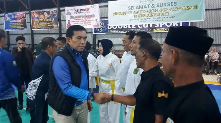Pra-PORA Cabor Pencak Silat di Simeulue Resmi Ditutup