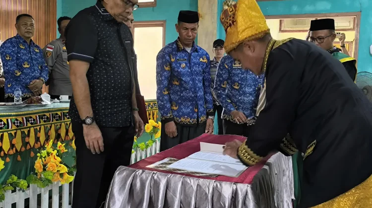 Empat Kepala Mukim di Teupah Selatan Resmi Dilantik