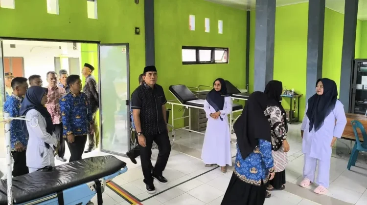 Bupati Simeulue Tinjau UPTD Puskesmas Teupah Selatan