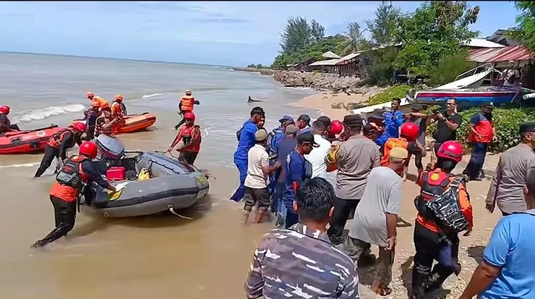 Tim SAR Gabungan Berhasil Temukan Korban Tenggelam di Pantai Suak Ribee