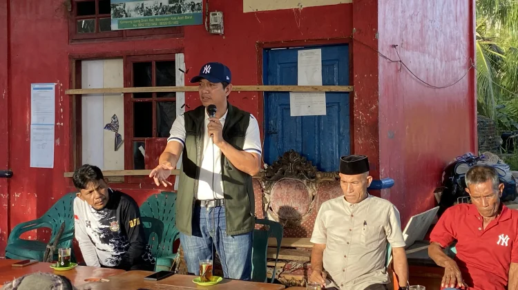 Fuadri Serap Aspirasi Nelayan Meureubo Terkait Pendangkalan Muara