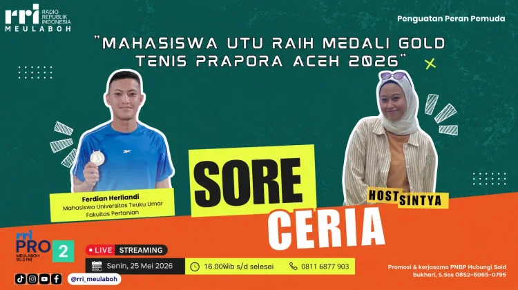 Kuliah Jalan, Emas Pun Datang! Kisah Mahasiswa UTU di Prapora Aceh 2026