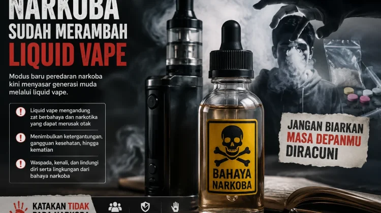 Bukan Sekadar Tren, Vape Bisa Jadi Gerbang Narkoba ke Generasi Muda