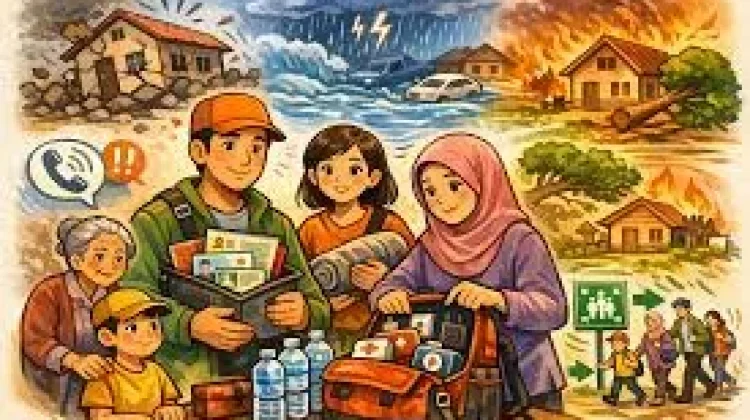 Cara Meningkatkan Kesiapsiagaan Keluarga Hadapi Bencana