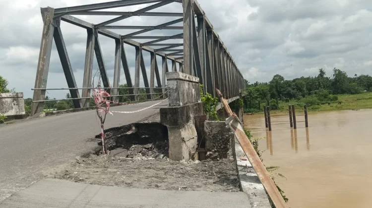 Jembatan Leuhan Ranto Panyang Kembali Bisa Dilalui