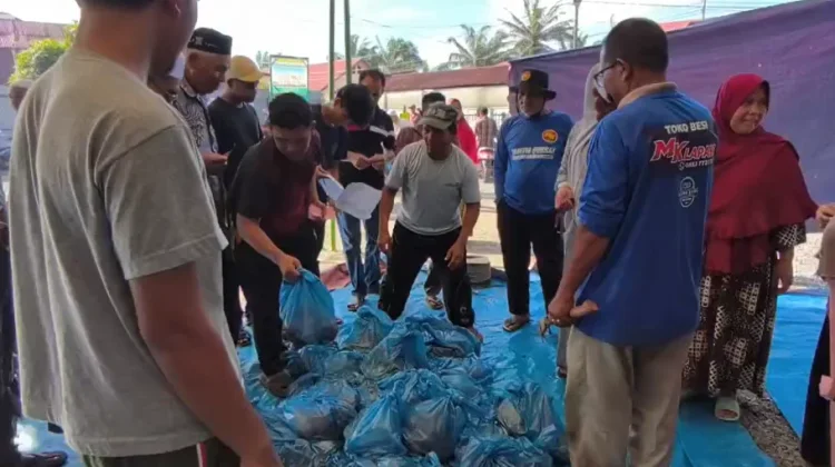 Sebanyak 756 Paket Kurban Sunnah Disalurkan untuk Warga Cot Kandeh