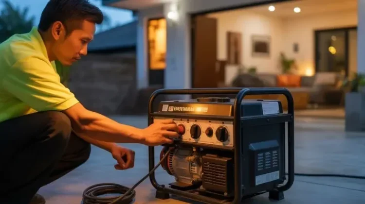 Cara Aman Menggunakan Generator saat Listrik Padam