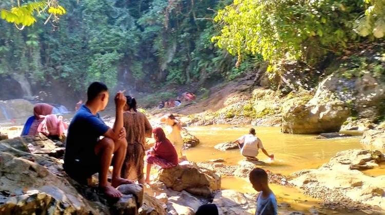 Air Terjun Pungki Semakin Keruh, Diduga akibat Aktivitas Ilegal di Aceh Jaya