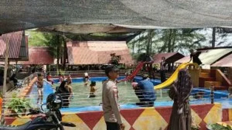 Polsek Pasie Raja Intensifkan Pengamanan di Objek Wisata Cemara Indah