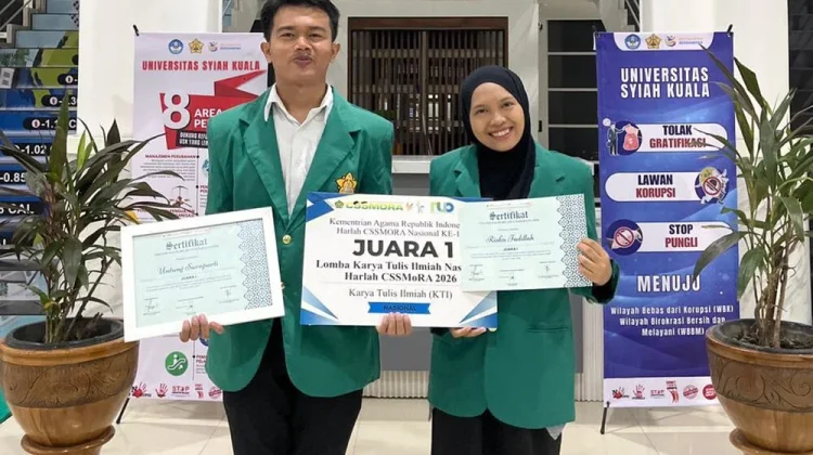 Integrasikan AI dan Maqashid Syariah, Mahasiswa USK Juara 1 LKTI CSSMoRA Nasional 2