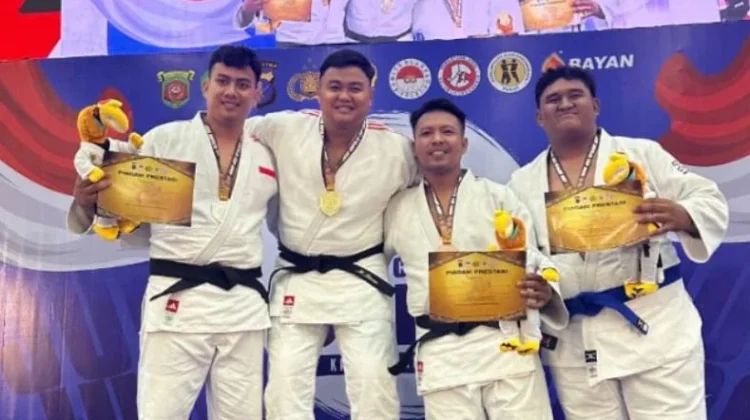 Personel SPN Polda Aceh Raih Medali Emas pada Kejuaraan Judo Kapolri Cup 2026
