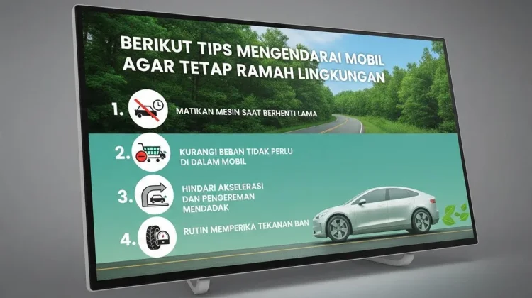 Berikut Tips Mengendarai Mobil Agar Tetap Ramah Lingkungan
