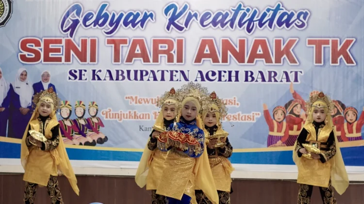 IGTKI - PGRI Aceh Barat Gelar Gebyar Kreativitas Seni Tari Anak TK se-Aceh Barat
