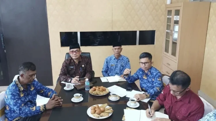 Sekda Simeulue Ikuti Rakor Penjajakan Kerja Sama dengan Kemnaker