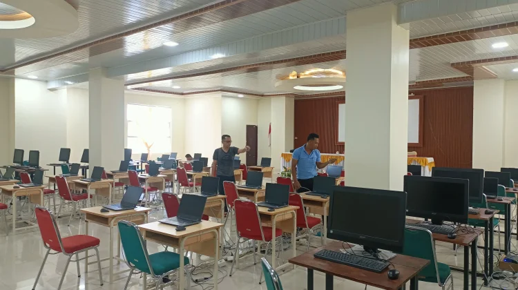 BKPSDM Simeulue Siapkan Lokasi dan Peralatan Ujian Seleksi JPT