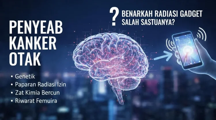Penyebab Kanker Otak, Benarkah Radiasi Gadget Salah Satunya?