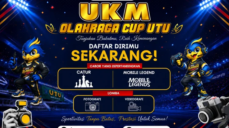 UKM Olahraga UTU Siapkan Cup 2026, Ajang Talenta Muda Kampus