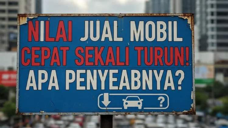 Nilai Jual Mobil Cepat Sekali Turun! Apa Penyebabnya?