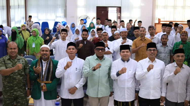 Wabup Raja Sayang Buka Konfercab IV PCNU Nagan Raya