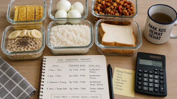 Anak Kos Wajib Tahu, Ini Ide Sarapan Murah di Bawah Rp10 Ribu