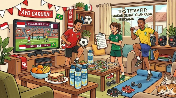 Tetap Fit dan Sehat saat Nobar Pesta Bola