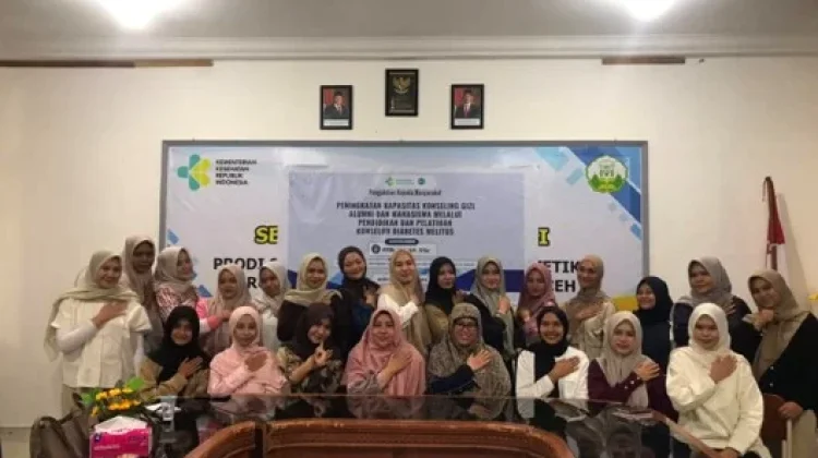 Jurusan Gizi Poltekkes Aceh Gelar Pelatihan Konselor Diabetes Mellitus