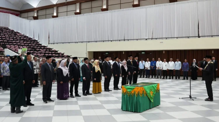 Rektor USK Lantik 11 Pejabat Baru