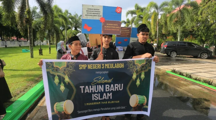 Pawai Ta’aruf Sambut Tahun Baru Islam Berlangsung Meriah