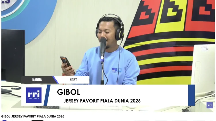 RRI Meulaboh GIBOL: Kolaborasi Epik Penyiar Nanda dan TeknologI Ai