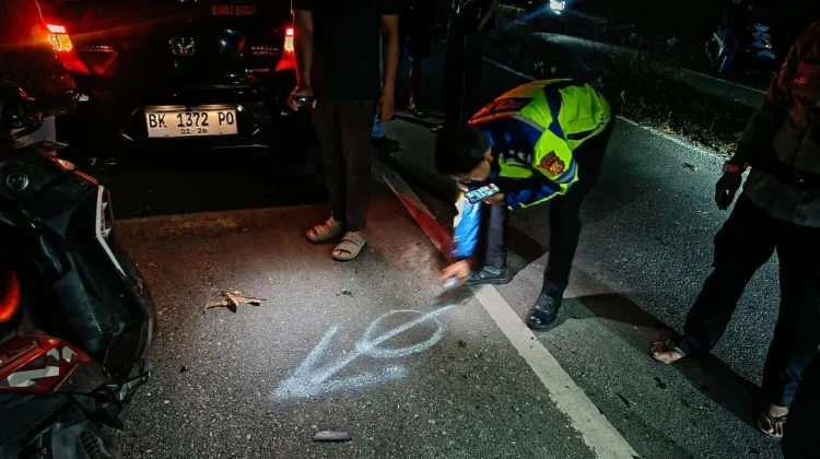 Polres Aceh Barat Tangani Kasus Laka tunggal Mahasiswi UTU