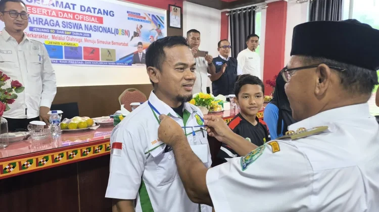 Wabup Simeulue Buka O2SN Jenjang SD dan SMP