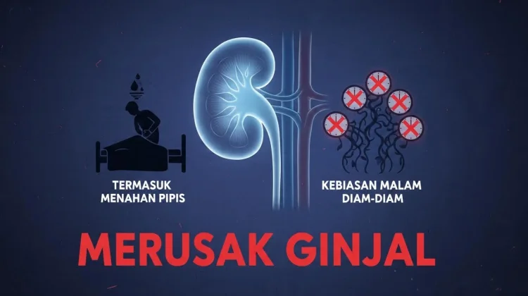 Termasuk Menahan Pipis, Kebiasaan Malam Diam-Diam Merusak Ginjal