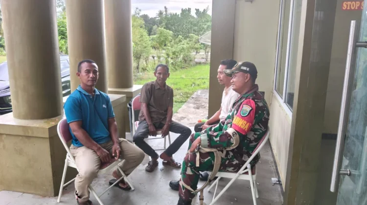 Babinsa Laksanakan Komsos Kecamatan Lembah Sabil