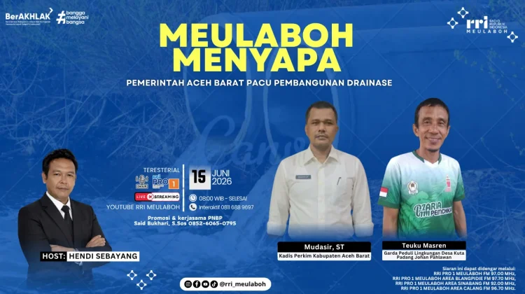 Pemerintah Aceh Barat Pacu Pembangunan Drainase untuk Kurangi Banjir Kota